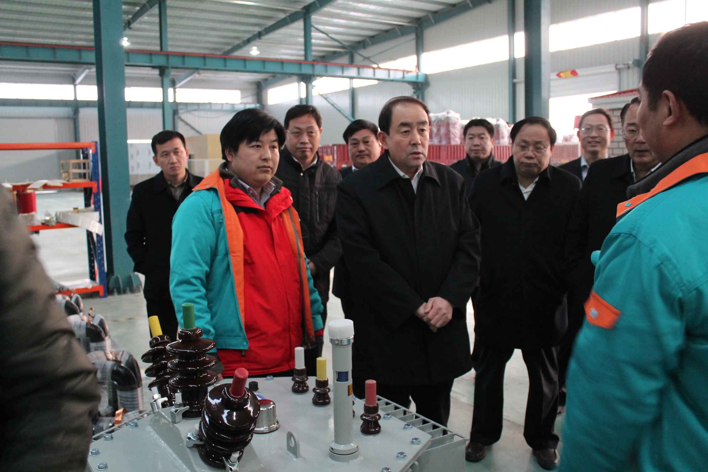 济宁市市委书记马平昌一行莅临公司考察指导