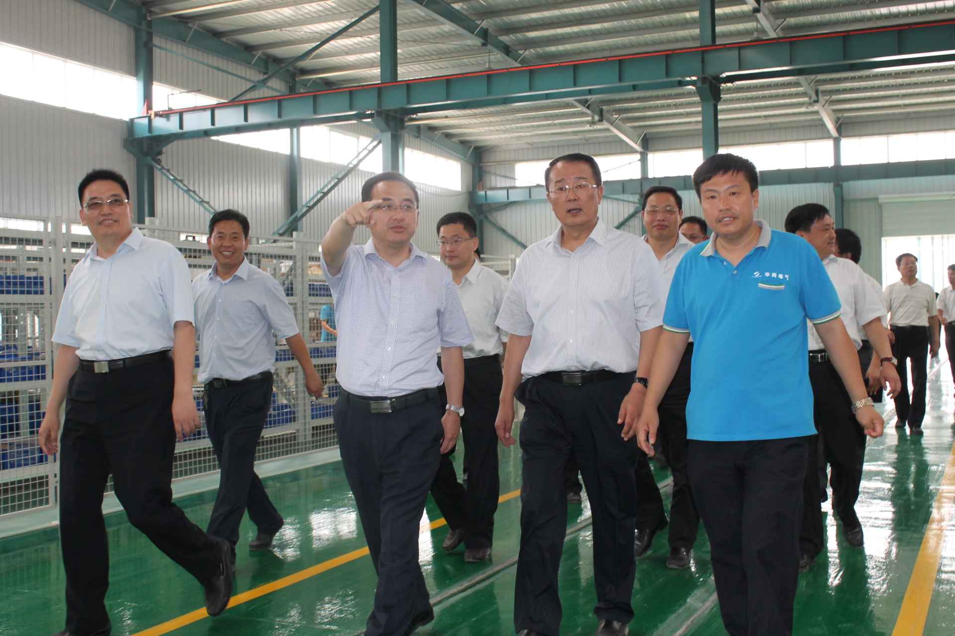 汶上县县委书记赵东升、县长王宏伟、副书记李